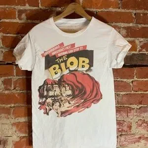 The blob small white graphic preowned T-shirt